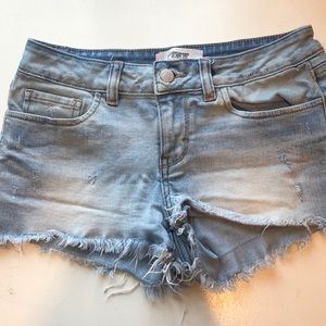 PINK brand jean shorts